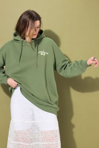 Moda za polnejše Majica dugih rukava s kapuljačom plus velikost, xxl, Ulla Popken in Johann Popken (JP1880)