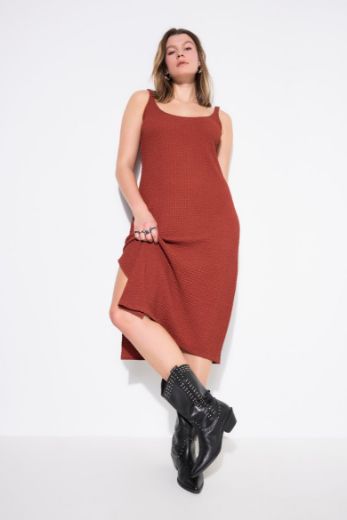 Moda za polnejše Haljina midi bez rukava plus velikost, xxl, Ulla Popken in Johann Popken (JP1880)