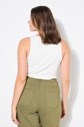Moda za polnejše Top okruglog ovratnika plus velikost, xxl, Ulla Popken in Johann Popken (JP1880)