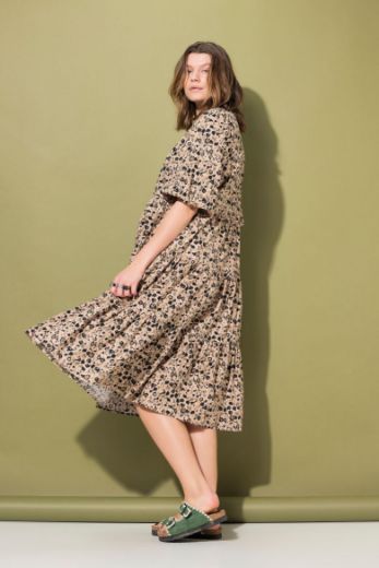 Moda za polnejše Haljina midi A kroja plus velikost, xxl, Ulla Popken in Johann Popken (JP1880)