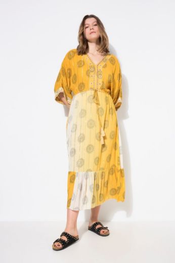 Moda za polnejše Haljina maxi A kroja plus velikost, xxl, Ulla Popken in Johann Popken (JP1880)