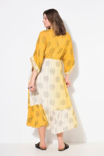 Moda za polnejše Haljina maxi A kroja plus velikost, xxl, Ulla Popken in Johann Popken (JP1880)