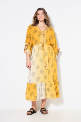Moda za polnejše Haljina maxi A kroja plus velikost, xxl, Ulla Popken in Johann Popken (JP1880)