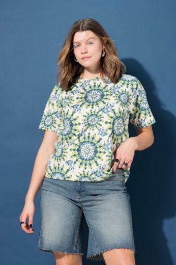 Moda za polnejše Majica kratkih rukava okruglog ovratnika plus velikost, xxl, Ulla Popken in Johann Popken (JP1880)