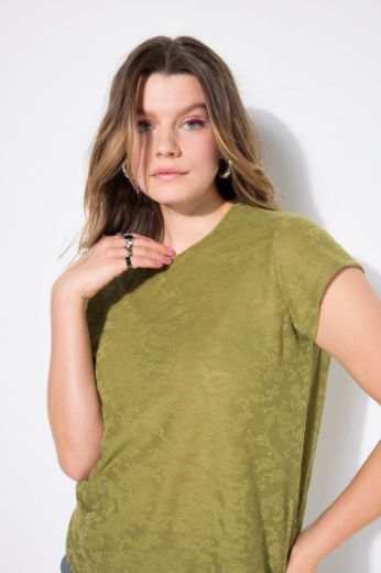 Moda za polnejše Majica kratkih rukava okruglog ovratnika plus velikost, xxl, Ulla Popken in Johann Popken (JP1880)