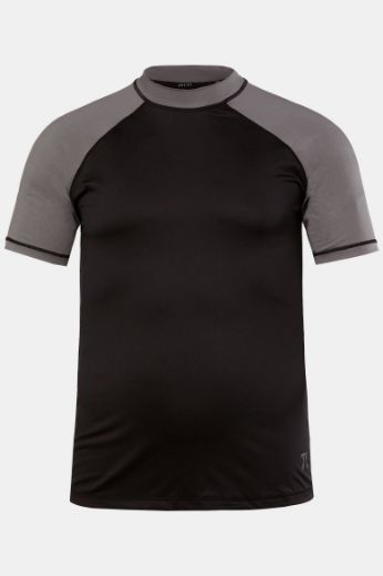 Moda za polnejše Majica za kupanje kratkih rukava plus velikost, xxl, Ulla Popken in Johann Popken (JP1880)