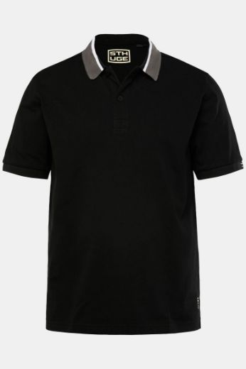 Moda za polnejše Majica Polo kratkih rukava plus velikost, xxl, Ulla Popken in Johann Popken (JP1880)