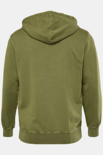 Moda za polnejše Majica dugih rukava s patentim zatvaračem i kapuljačom plus velikost, xxl, Ulla Popken in Johann Popken (JP1880)