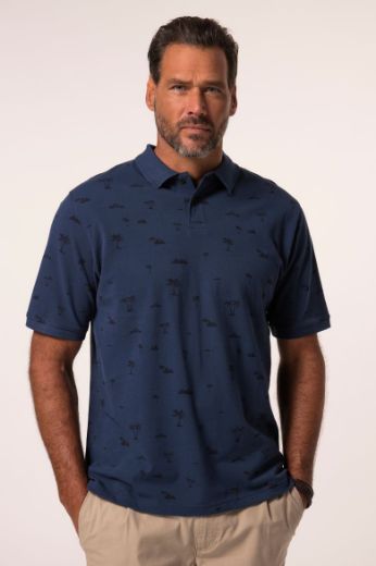 Moda za polnejše Majica Polo kratkih rukava plus velikost, xxl, Ulla Popken in Johann Popken (JP1880)