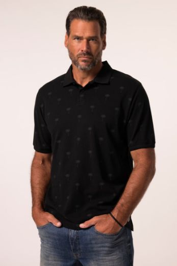 Moda za polnejše Majica Polo kratkih rukava plus velikost, xxl, Ulla Popken in Johann Popken (JP1880)