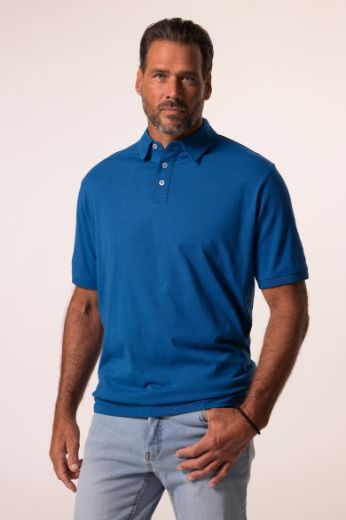 Moda za polnejše Majica Polo kratkih rukava plus velikost, xxl, Ulla Popken in Johann Popken (JP1880)