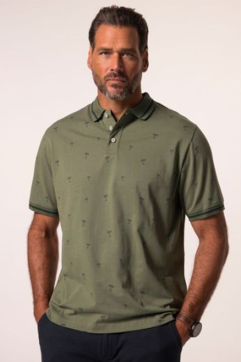 Moda za polnejše Majica Polo kratkih rukava plus velikost, xxl, Ulla Popken in Johann Popken (JP1880)