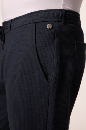 Moda za polnejše Hlače Chino elastičnog struka na vezanje plus velikost, xxl, Ulla Popken in Johann Popken (JP1880)