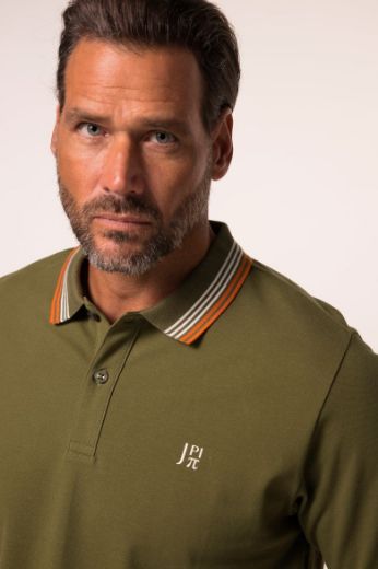 Moda za polnejše Majica Polo kratkih rukava plus velikost, xxl, Ulla Popken in Johann Popken (JP1880)