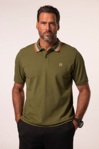 Moda za polnejše Majica Polo kratkih rukava plus velikost, xxl, Ulla Popken in Johann Popken (JP1880)