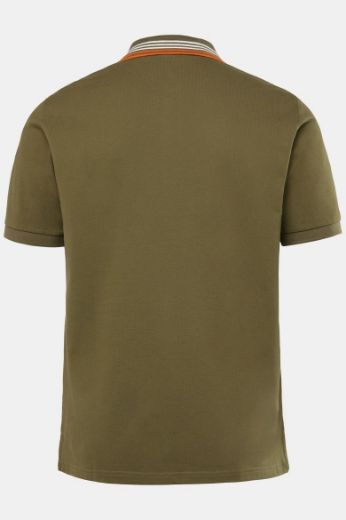 Moda za polnejše Majica Polo kratkih rukava plus velikost, xxl, Ulla Popken in Johann Popken (JP1880)