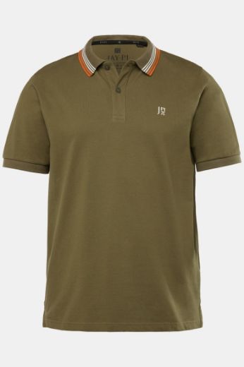 Moda za polnejše Majica Polo kratkih rukava plus velikost, xxl, Ulla Popken in Johann Popken (JP1880)