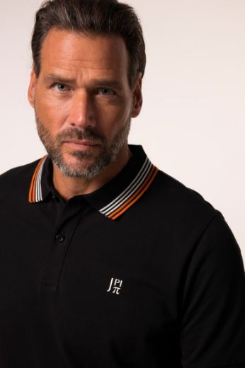 Moda za polnejše Majica Polo kratkih rukava plus velikost, xxl, Ulla Popken in Johann Popken (JP1880)