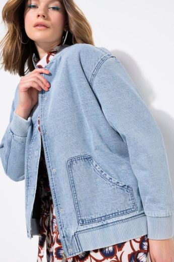Moda za polnejše Jakna traper plus velikost, xxl, Ulla Popken in Johann Popken (JP1880)