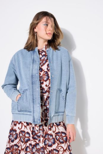 Moda za polnejše Jakna traper plus velikost, xxl, Ulla Popken in Johann Popken (JP1880)
