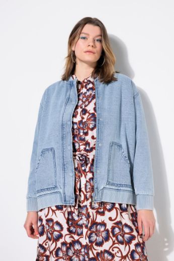 Moda za polnejše Jakna traper plus velikost, xxl, Ulla Popken in Johann Popken (JP1880)