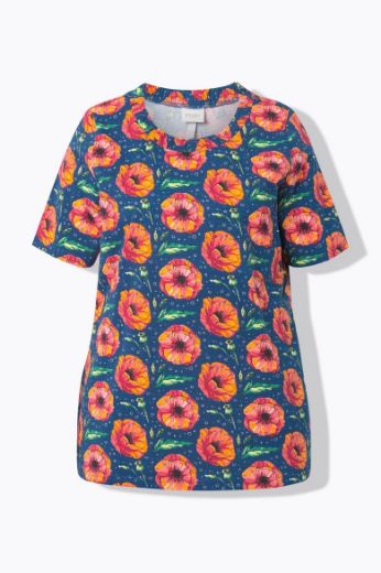 Moda za polnejše Majica kratkih rukava okruglog ovratnika plus velikost, xxl, Ulla Popken in Johann Popken (JP1880)