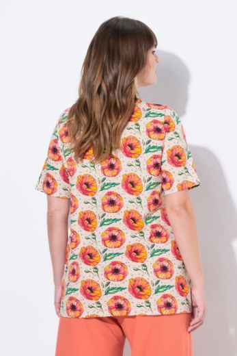 Moda za polnejše Majica kratkih rukava okruglog ovratnika plus velikost, xxl, Ulla Popken in Johann Popken (JP1880)