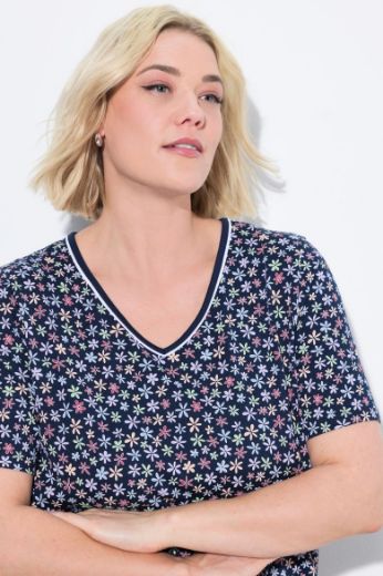 Moda za polnejše Pidžama gornji dio kratkih rukava plus velikost, xxl, Ulla Popken in Johann Popken (JP1880)