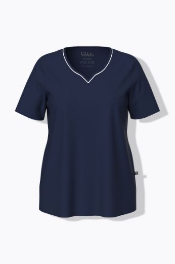 Moda za polnejše Pidžama gornji dio kratkih rukava plus velikost, xxl, Ulla Popken in Johann Popken (JP1880)