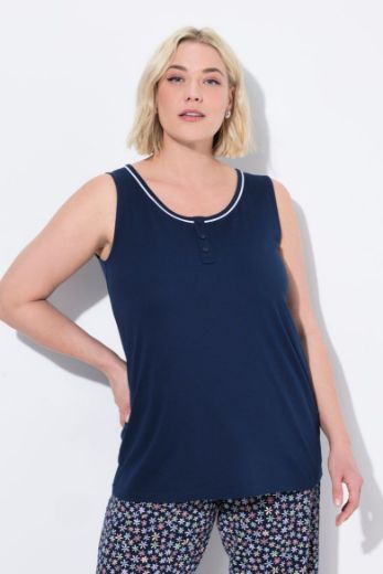 Moda za polnejše Pidžama gornji dio bez rukava 2 komada plus velikost, xxl, Ulla Popken in Johann Popken (JP1880)