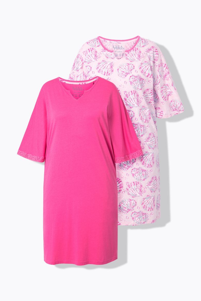 Moda za polnejše Majica dužeg kroja 2 komada plus velikost, xxl, Ulla Popken in Johann Popken (JP1880)