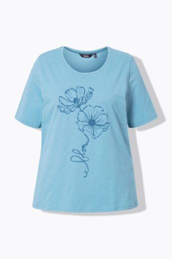 Moda za polnejše Majica kratkih rukava okruglog ovratnika plus velikost, xxl, Ulla Popken in Johann Popken (JP1880)