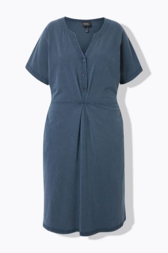 Moda za polnejše Haljina kratkih rukava A kroja plus velikost, xxl, Ulla Popken in Johann Popken (JP1880)