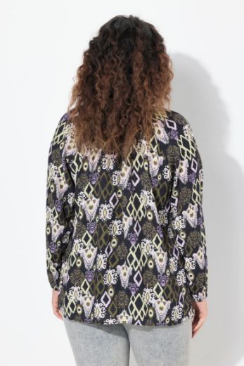 Moda za polnejše Bluza dugih rukava okruglog ovratnika plus velikost, xxl, Ulla Popken in Johann Popken (JP1880)