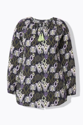 Moda za polnejše Bluza dugih rukava okruglog ovratnika plus velikost, xxl, Ulla Popken in Johann Popken (JP1880)