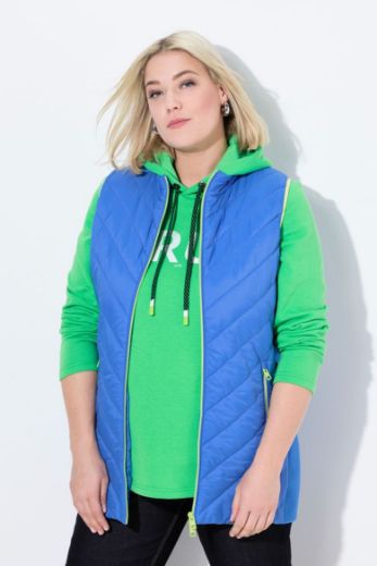 Moda za polnejše Prsluk prošiveni vodootporan plus velikost, xxl, Ulla Popken in Johann Popken (JP1880)