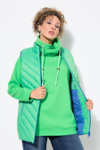 Moda za polnejše Prsluk prošiveni vodootporan plus velikost, xxl, Ulla Popken in Johann Popken (JP1880)