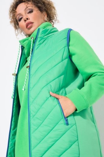 Moda za polnejše Prsluk prošiveni vodootporan plus velikost, xxl, Ulla Popken in Johann Popken (JP1880)