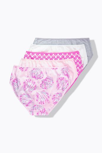 Moda za polnejše Gaćice midi 5 komada plus velikost, xxl, Ulla Popken in Johann Popken (JP1880)