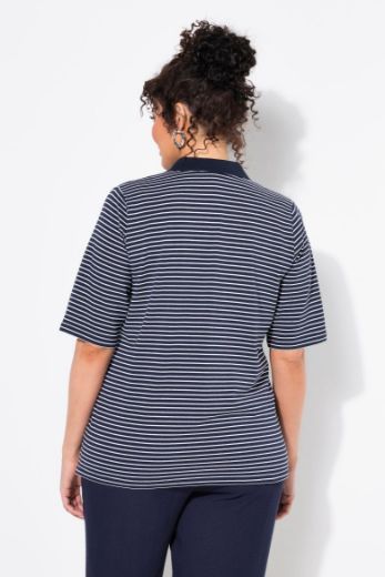 Moda za polnejše Košulja kratkih rukava V ovratnika plus velikost, xxl, Ulla Popken in Johann Popken (JP1880)