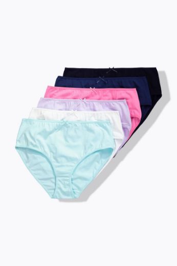 Moda za polnejše Gaćice midi 6 komada plus velikost, xxl, Ulla Popken in Johann Popken (JP1880)