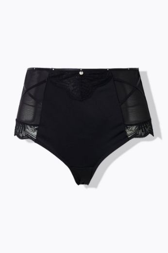 Moda za polnejše Gaćice maxi s dodatkom čipke plus velikost, xxl, Ulla Popken in Johann Popken (JP1880)