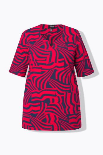Moda za polnejše Majica kratkih rukava A kroja plus velikost, xxl, Ulla Popken in Johann Popken (JP1880)