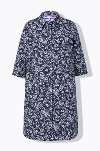 Moda za polnejše Haljina 3/4 rukava A kroja plus velikost, xxl, Ulla Popken in Johann Popken (JP1880)