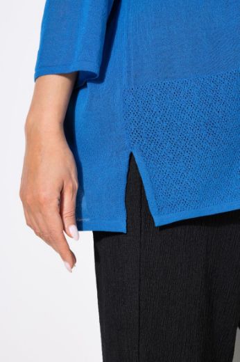 Moda za polnejše Pulover pleteni šireg kroja plus velikost, xxl, Ulla Popken in Johann Popken (JP1880)