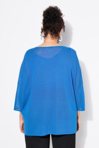 Moda za polnejše Pulover pleteni šireg kroja plus velikost, xxl, Ulla Popken in Johann Popken (JP1880)
