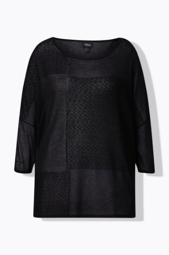Moda za polnejše Pulover pleteni šireg kroja plus velikost, xxl, Ulla Popken in Johann Popken (JP1880)
