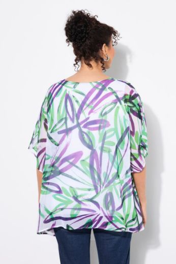 Moda za polnejše Bluza polu rukava okruglog ovratnika plus velikost, xxl, Ulla Popken in Johann Popken (JP1880)