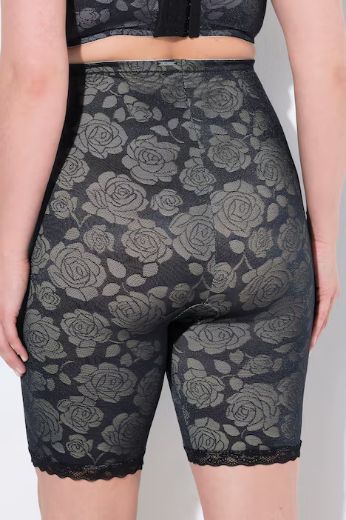 Moda za polnejše Gaće visokog struka produženih nogavica s dodatkom čipke plus velikost, xxl, Ulla Popken in Johann Popken (JP1880)