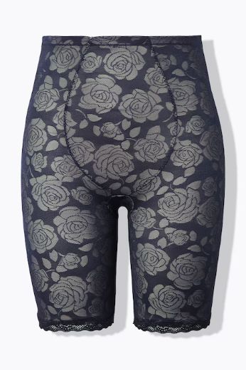 Moda za polnejše Gaće visokog struka produženih nogavica s dodatkom čipke plus velikost, xxl, Ulla Popken in Johann Popken (JP1880)
